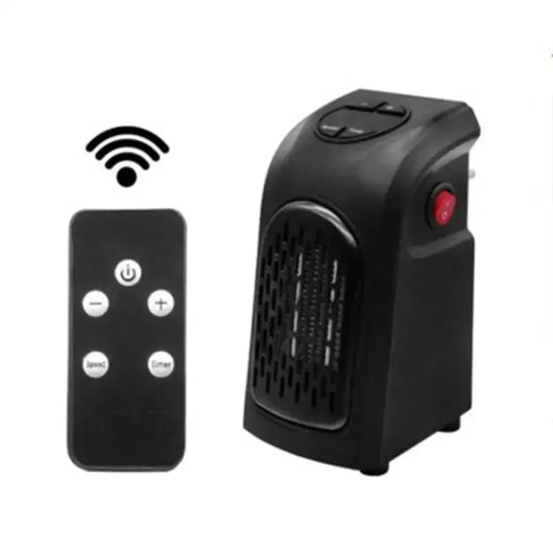 Portable Electric Heater, Wall Plug-In Room Heater, Mini Radiator Fan Warmer, Ideal Heating Appliance for Home