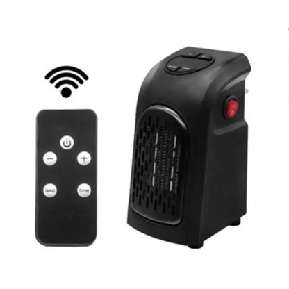 Portable Electric Heater, Wall Plug-In Room Heater, Mini Radiator Fan Warmer, Ideal Heating Appliance for Home