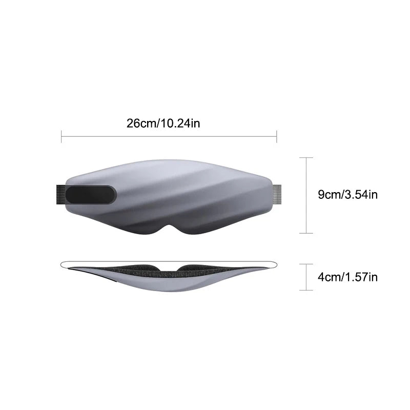 Blackout 3D Eye Mask Breathable Sleep Mask Portable Travel Sleep Eye Cover for Daytime Naps and Night Sleep