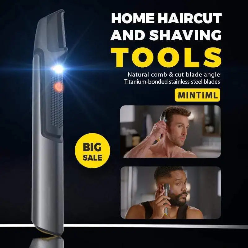 Portable, expandable and adjustable hair removal appliance, household electric shaver, cordless trimmer, waterproof