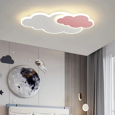 Modern LED Ceiling Lights Children's Bedroom Lighting Creative White Cloud Baby Boy Girl Home Decor Living Room Ceiling Lamp