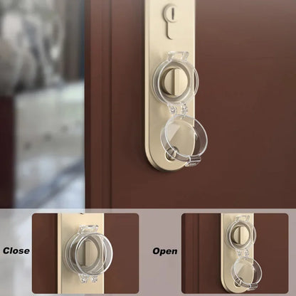 1/3/5Pcs Baby Safety Protection Door Lock Cover Home Bedroom Door Switch Anti-Locking Lid Kids Protective Products
