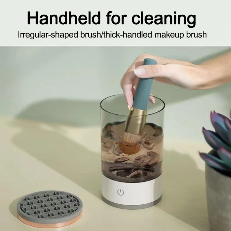 Electric Makeup Brushes Cleaner Washing Makeup Brushes Dehydration Cosmetic Washing Machine for Brush Cleaning HZSQJGJ04