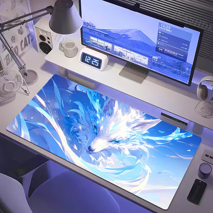 XXL Mouse Pad Gamer New HD Home Large Desk Mats MousePads Mouse Mat kawaii Fox Laptop Office Gamer Anti-slip Mice Pad Table Mat