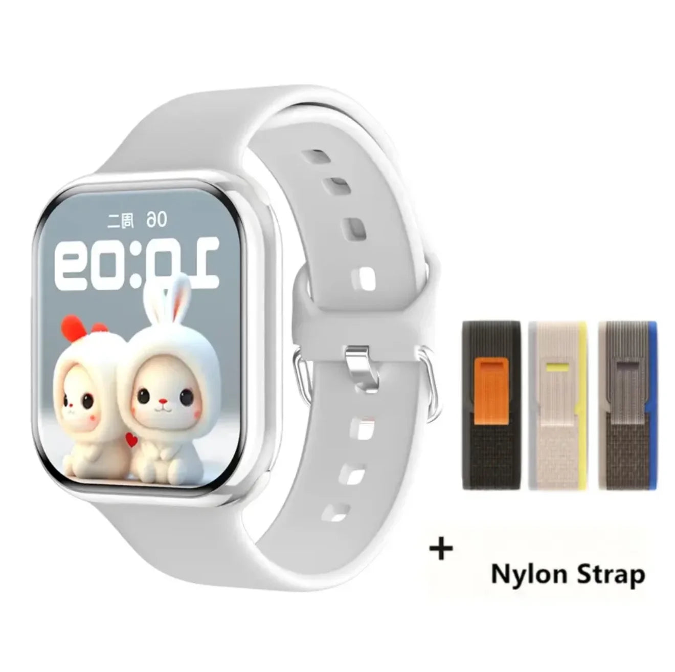 2025 NEW Smart Watch Wireless Charging Smartwatch Bluetooth Calls Men Women Watches Fitness Bracelet Custom Watch Face