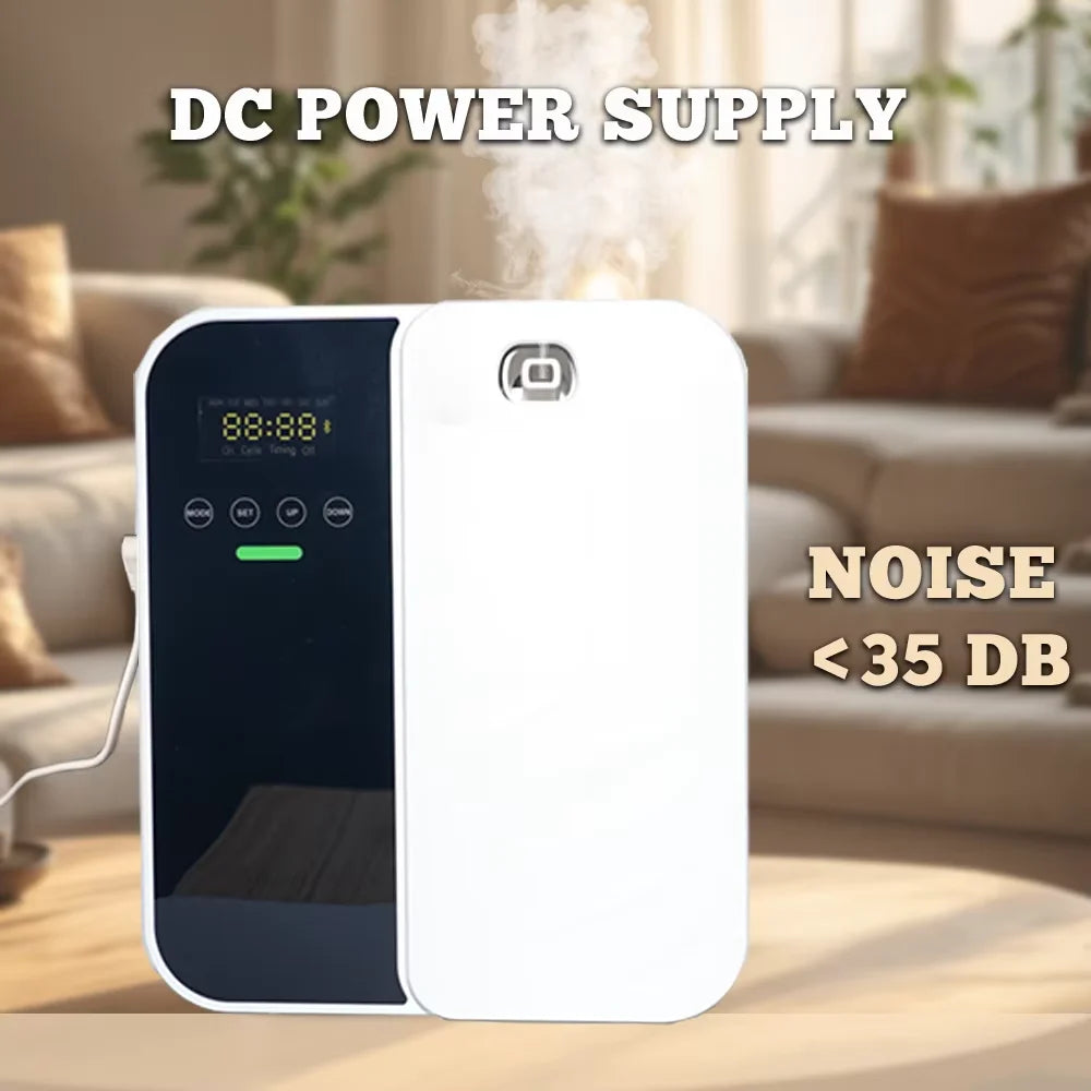 Aroma Diffuser 500ml Large Tank Relaxing Essential Oil Diffuser Silent Humidifier with LED Night Light for Home/Office