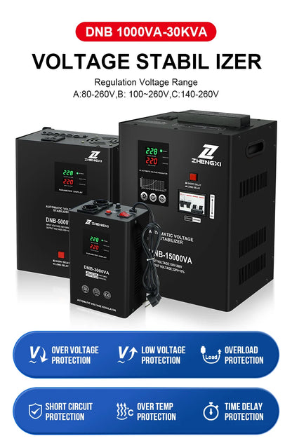 Houseuse  3000VA wall mounted AC220V Single Phase automatic voltage regulators/stabilizers home appliances