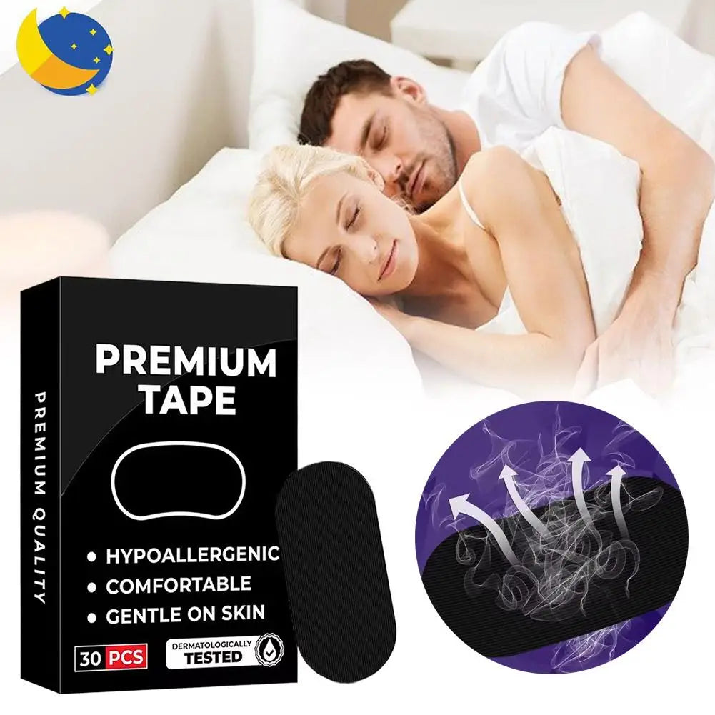 Elastic Sleep Tape for Snoring Stop Snoring Glue Tape Open Mouth Breath Correction Health Care 1/3/5/10 box ﻿