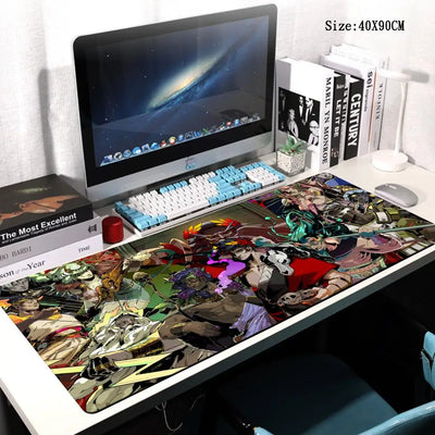 Mousepad XXL Large Custom Home keyboard pad Mouse Mat MousePads Hades Office Carpet Natural Rubber Mouse Mat Desktop Mouse Pad