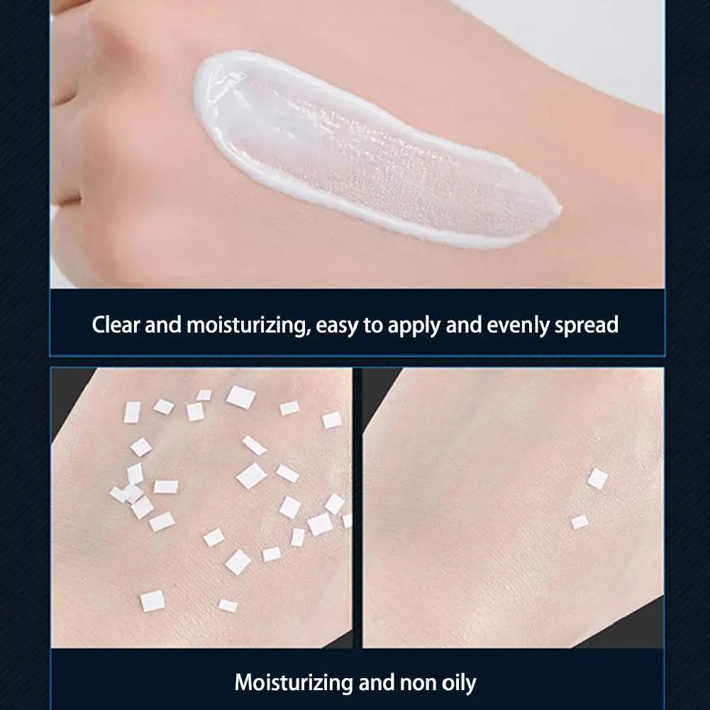 1/2PCS Men Makeup Cream Face Concealer Oil Control Make Up Lazy Cream Moisturizer Toning Cream Conceal Pores Covering Foundation