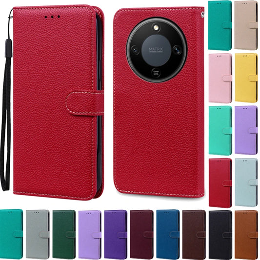 Magic8 Lite Case For Honor Magic 8 Lite Case Wallet Leather Flip Cover For Honor Magic8 Lite Case Book Cell Phone Cover Fundas