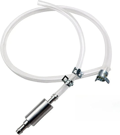 1PCS Brake Fluid Bleeder Hose with One-Way Non-Return Check Valve Auto Car Vehicle Motorcycle Brake Clutch Bleeder Hose Pipe Kit