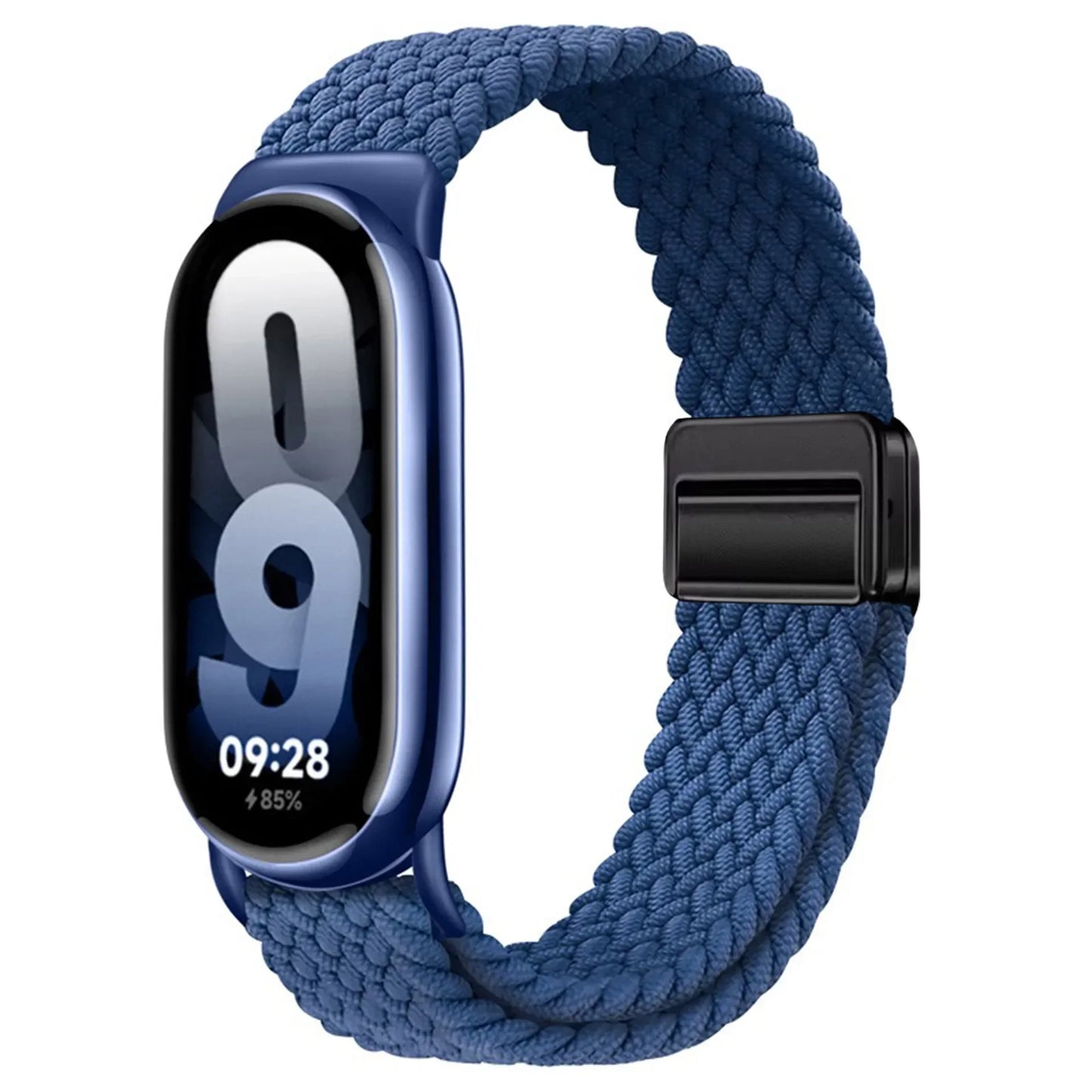 Braided Loop Strap For Xiaomi Band 9 8 Magnetic Buckle Mi band 9 Nylon Bracelet Comfortable Wristband For Mi Band 10 Accessories