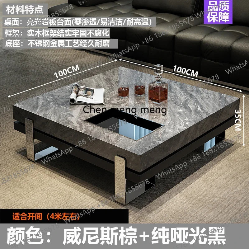 A50 Luxury Designer Side Table Modern Bedroom Living Room Kitchen Organizer Moving Coffee Table Writing Couchtisch Home Furnitur