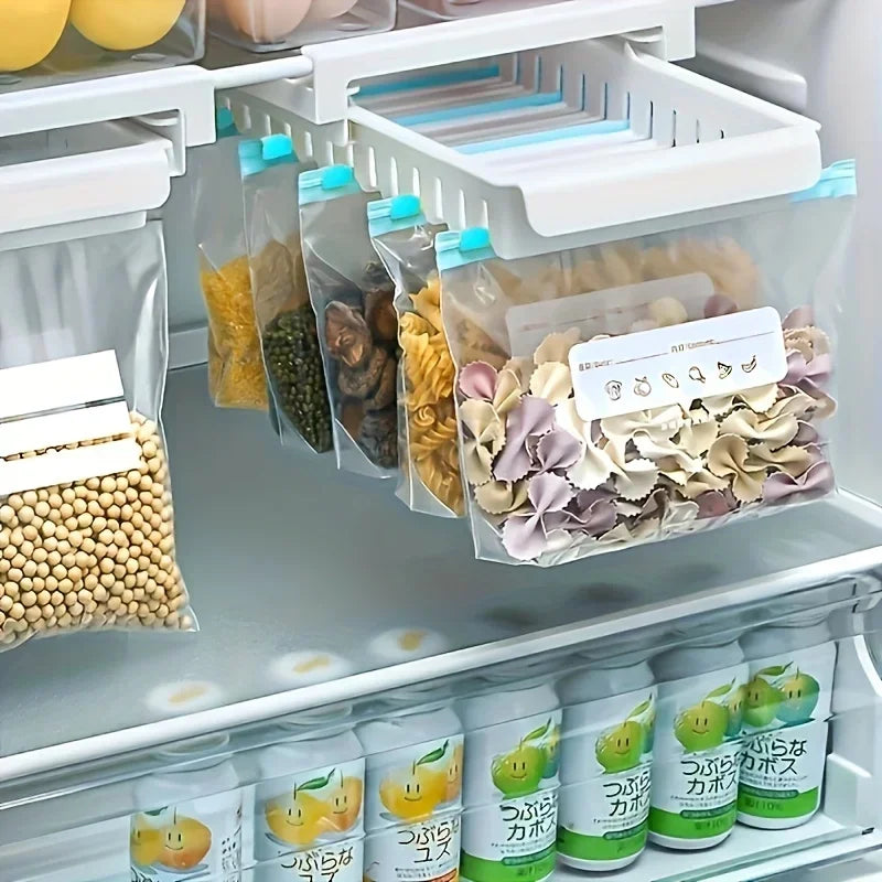 45pcs Reusable Food Storage Bags,Leak-Proof,Freshness-Keeping, Ideal for Fruits, Grains, Vegetables, and Meat,Essential Kitchen