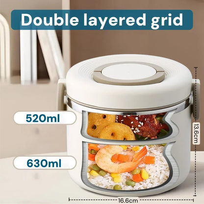 1100ml Bento Lunch Box Food Containers Thermal Jar Insulated Soup Cup Thermos Stainless Steel Keep Hot Lunch Boxes Thermo