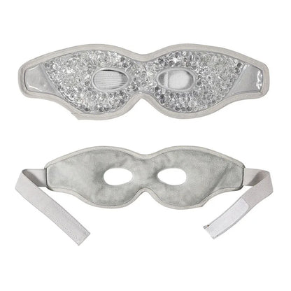 Cooling Gel Eye Mask with Eye Holes Cold Eye Packs for Puffiness & Swelling Reusable Hot Cold Compress Heat Ice Gel Pack