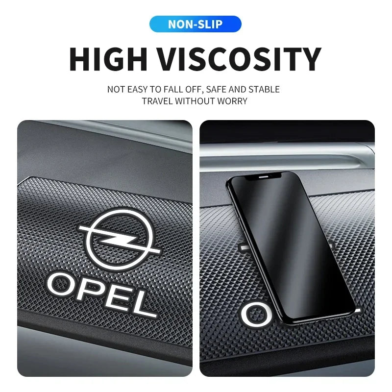 Car Interior Accessories Anti-Slip Mat Auto Non-Slip Pads For Opel Astra Insignia Mokka Zafira Corsa Vectra Antara Meriva
