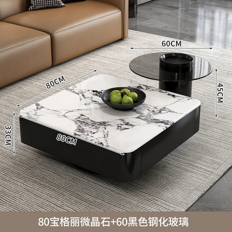 Standing Aesthetic Coffee Table Decoration Luxury Bedroom Living Room Designer Side Table Writing Mesa Auxiliar Salon Furniture