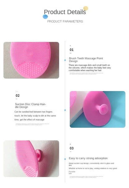 Soft Silicone Face Brush Cleanser and Massager Manual Facial Cleansing Brush Exfoliating Silicone Face Scrubber For Women Men