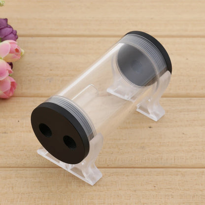 160mm/110mm Transparent Water Cooling Tank Acrylic Cylinder Water Reservoir G1/4 Thread Water Cooling Rasdiator For PC Computer