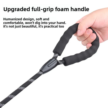 New Reflective Dog Leash for Walking Strong Rope Leash for Medium Large Dogs Multi-Color Pet Leash Dog Accessories P019