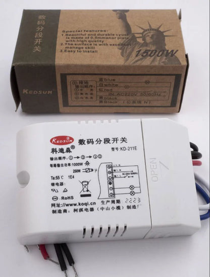 Home Appliance Digital Section Light Switch Smart Switch Smart Life Smart Home Improvement Devices Security Protection Domotica