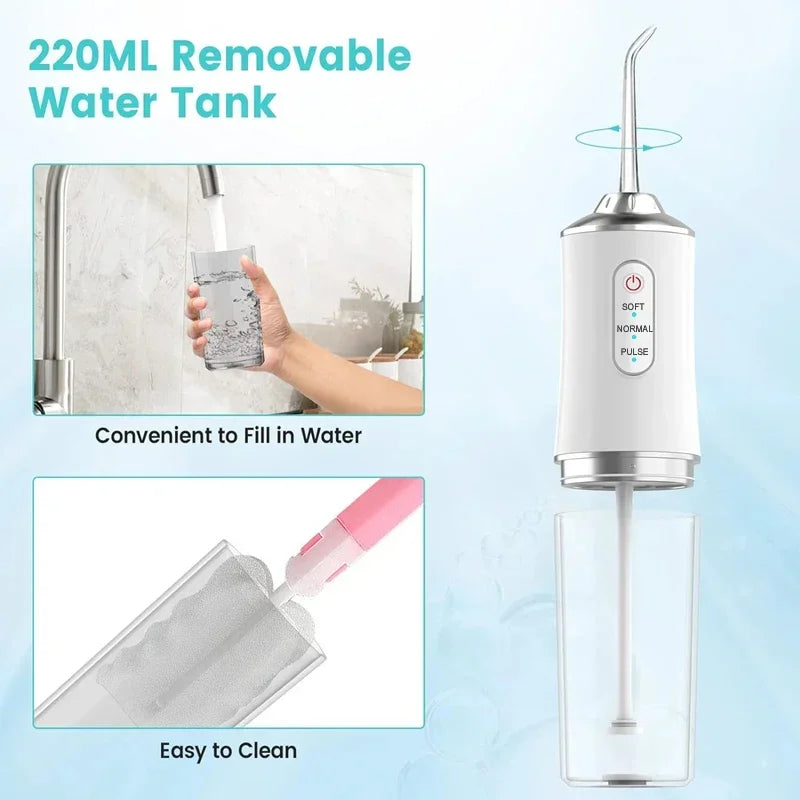 Oral Irrigator Dental Water Jet Flosser Appliance Pick Floss Dentistry Mouth Washing Machine Teeth Whitening Cleaning Tools