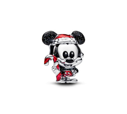 Disney Plata De Ley 925 Silver Charm Monster Activity Flowers Pendant Beads Original Women Bracelets Bangles DIY Jewelry Gift
