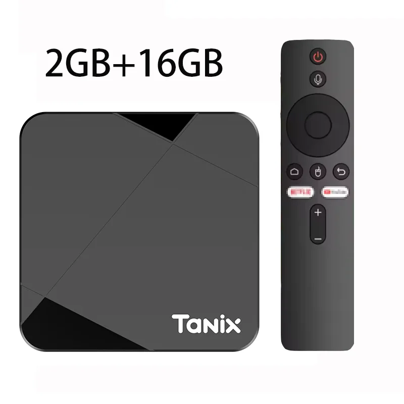 Tanix TX5 Android 14 TV Box Quad Core Amlogic S905Y5 2.4G 5G Wifi BT 4K HDR 3D Media Player