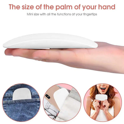 Mini Nail Dryer Machine Nail Lamp UV Light  LED Manicure Lamp for Drying Polish Varnish USB Rechargeble Beauty Health Tool