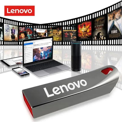 Lenovo High Speed Pendrive 1TB 512GB 256GB Portable Transfer Usb Drive Disk Waterproof Memoria Fast Drive USB 3.0 for Computer