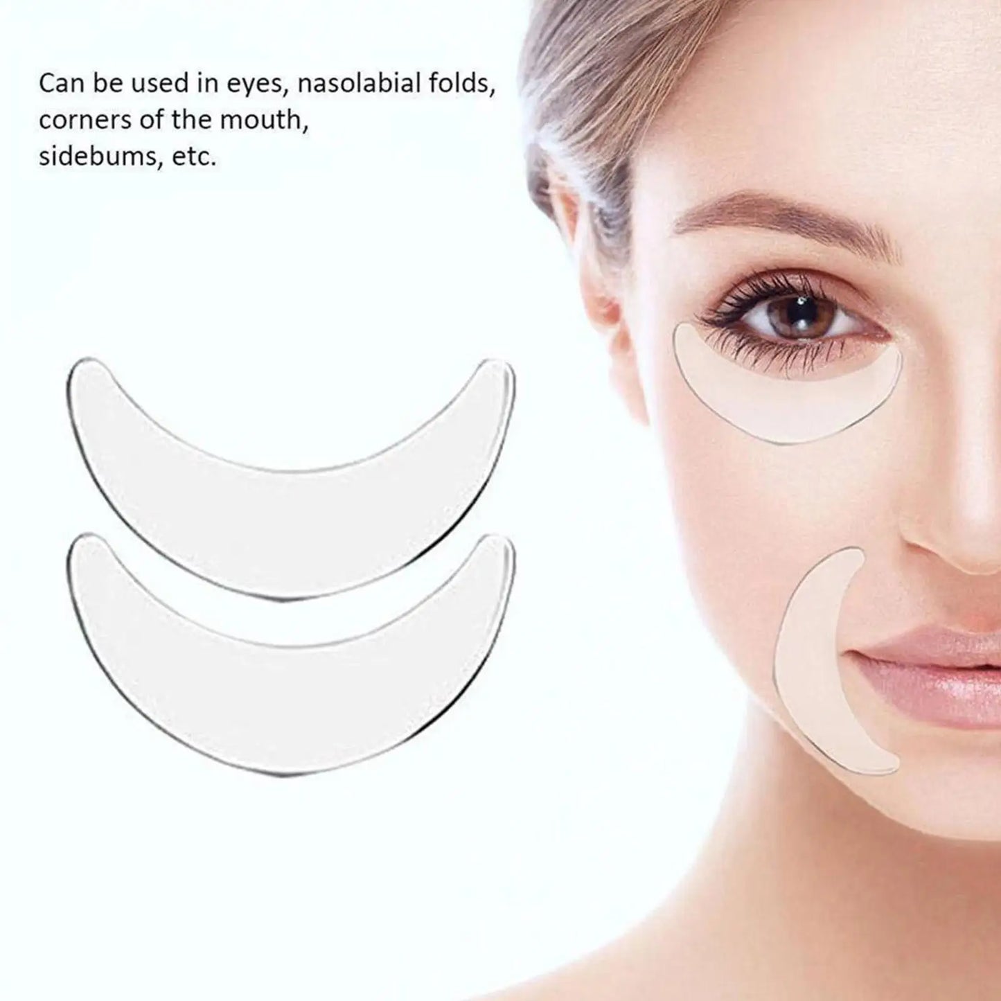 Anti Wrinkle Forehead Patch Line Removal Gel Patch Eye Mask Firming Lift Up Mask Stickers Anti-aging Face Forehead Skin Care