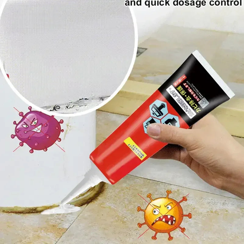 All-Purpose Mold and Mildew Remover Gel Effective Eco Mold Mildew Cleaner for Bathroom Washing Machine Refrigerator Strip rnIgYq