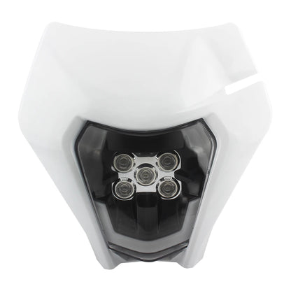 Motorcycle Headlight Plate LED Headlamp for KTM EXC EXCF SX XC 150 250 350 450 Fairing Dirt Bike Motocross Accessories Enduro