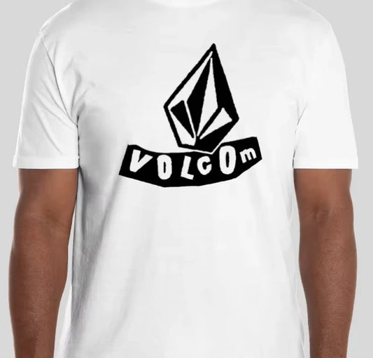 Volcom Men Women Cotton T-shirt Luxury Brand Fashion Big Size Top Casual Short Sleeve Streetwear Classic Print Loose Tee 2025