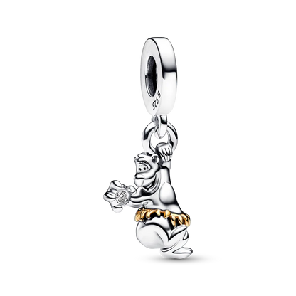 Disney Plata De Ley 925 Silver Charm Monster Activity Flowers Pendant Beads Original Women Bracelets Bangles DIY Jewelry Gift