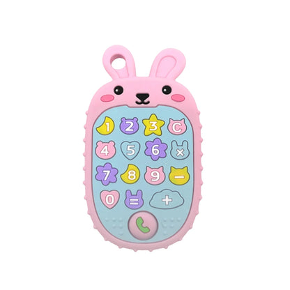 2025 New Baby Teether mobile phone Shape Silicone Teether Teething Toy Kids Sensory Educational Toy baby gift set