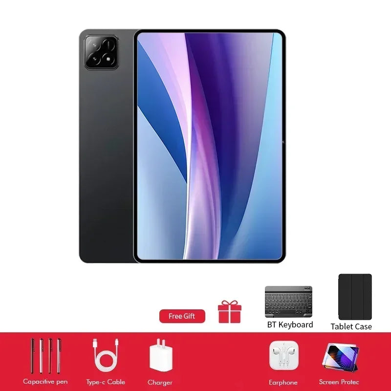 2026 New Original Global Edition Tablet PC Pad 7 Pro Ultra  Snapdragon 8gen3 Android 14 HD 4K, 22GB + 2TB, Dual SIM 5G and WIFI