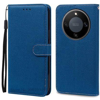 Magic8 Lite Case For Honor Magic 8 Lite Case Wallet Leather Flip Cover For Honor Magic8 Lite Case Book Cell Phone Cover Fundas