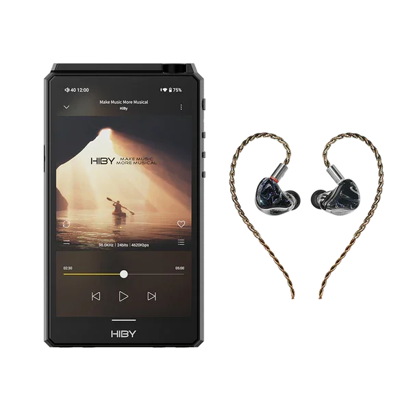 HiBy R6 Gen III / R6 Gen 3 Android12 HiFi Music Player MP3 Bluetooth Audio USB DAC WIFI MQA16x DSD512 ES9038Q2M 768kHz/32bit