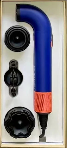 New High Speed Negative Ion Hair Dryer with Bend Tube Nozzle Quick Drying for Household Travel hairdryer home appliance 5 in 1