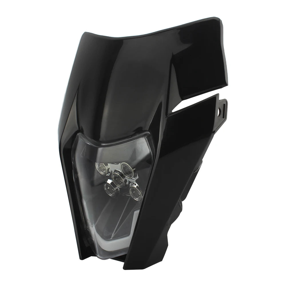 Motorcycle Headlight Plate LED Headlamp for KTM EXC EXCF SX XC 150 250 350 450 Fairing Dirt Bike Motocross Accessories Enduro