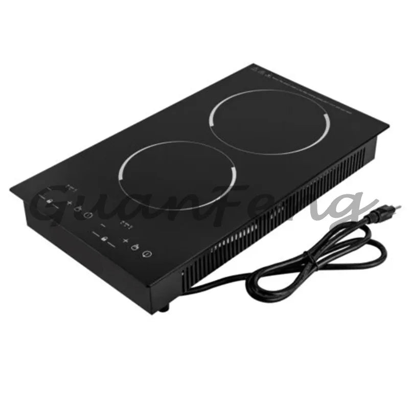 Double Portable Induction Cooktop Cooker with 2 Burner Independent Control