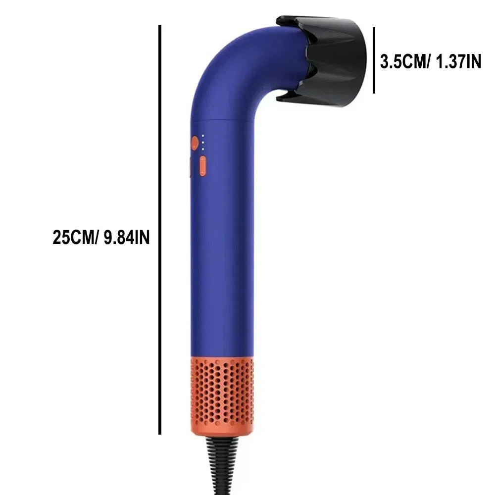 New High Speed Negative Ion Hair Dryer with Bend Tube Nozzle Quick Drying for Household Travel hairdryer home appliance 5 in 1