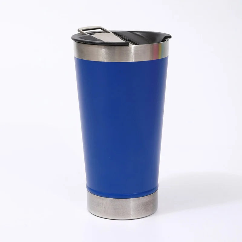 20oz Creative Stainless Steel Beer Cup with Bottle Opener Similar Tumbler Thermos water Bottle Opener mug thermal termos for tea