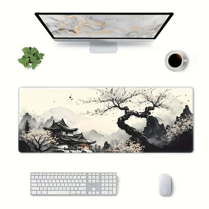 1pc Sakura Japanese Cherry Blossom Mouse Pad Gaming Home New Mousepad XXL keyboard pad Non-Slip Office Carpet Laptop Mice Pad