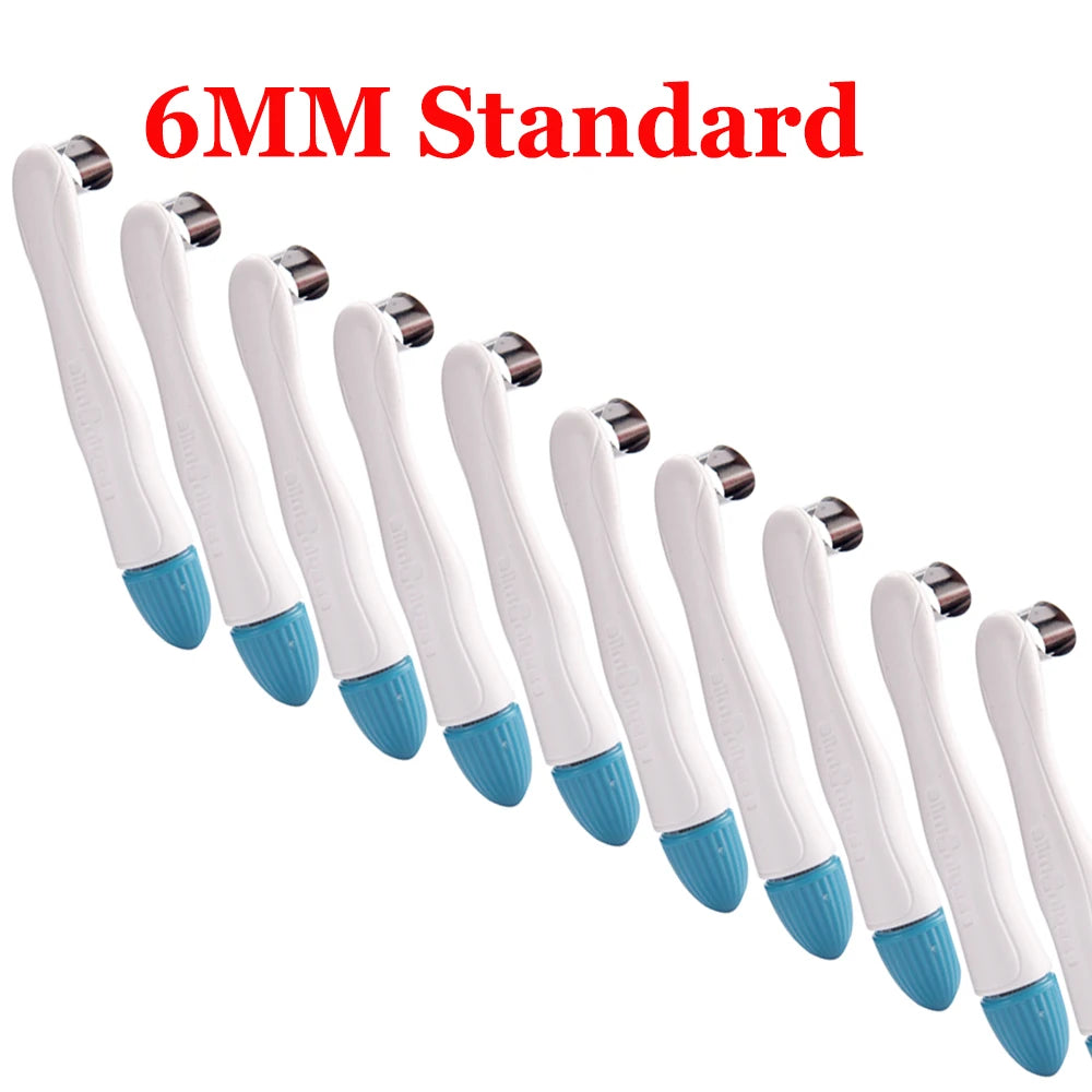 10/50pcs Dental Pro Matrix Bands Easyinsmile Preformed Adjustable Ring Matrices Molar Premolar 4.5/6MM Standard and Curved