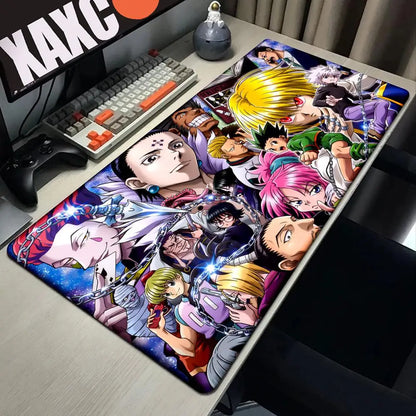 Mouse Pad Gamer Home New HD XXL MousePads Desk Mats Hunter x Hunter Natural Rubber Anti-slip Office Carpet Gamer Mice Pad