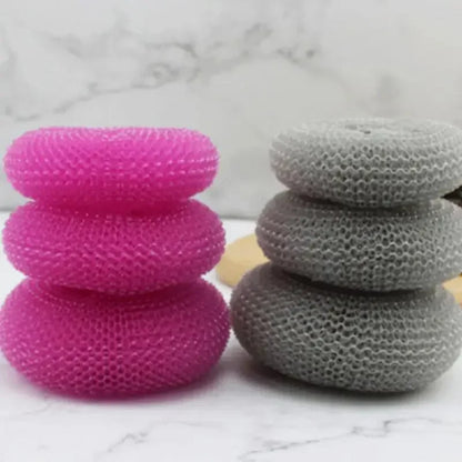 Kitchen Cleaning Tools - Dishwashing Brush, Cleaning Ball Brush, Sponge, Ceramic Accessories, Do Not Hurt The Pot, 1pc
